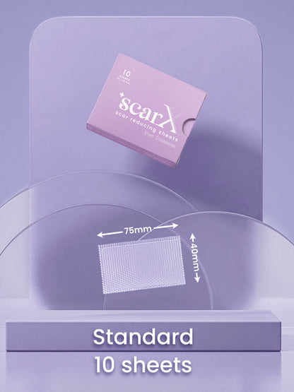 ScarX - PU Backed Silicone Scar Reducing Sheets